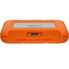 LaCie Rugged 2TB External USB-C Portable Hard Drive