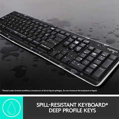 Logitech Combo Wireless Keyboard & Mouse