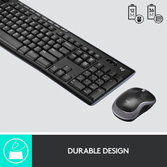 Logitech Combo Wireless Keyboard & Mouse Price in Dubai