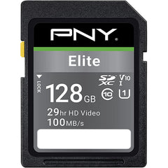 PNY 128GB Elite UHS-I SDXC Memory Card