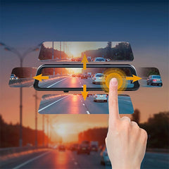 Used Rexing M2 2K Front and Rear Mirror Dash Cam with Smart BSD ADAS GPS