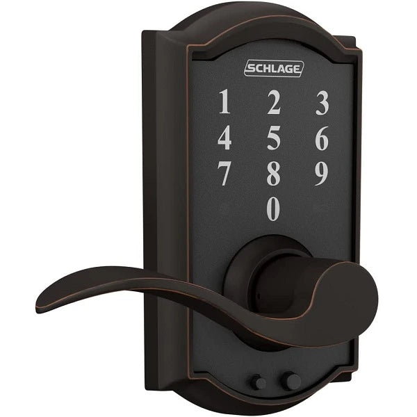 Schlage Touch Keyless Touchscreen Lever Electronic Keyless Entry Lock