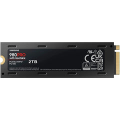 Samsung 980 Pro With Heatsink 2TB Internal SSD PCIe 4.0 NVMe M.2 – Black
