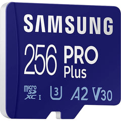 Samsung PRO Plus 256GB microSDXC UHS-I Memory Card with Reader