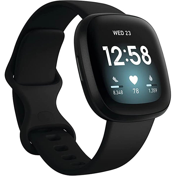Used Fitbit Versa 3 Fitness Smartwatch