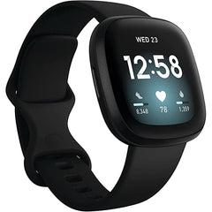 Used Fitbit Versa 3 Fitness Smartwatch