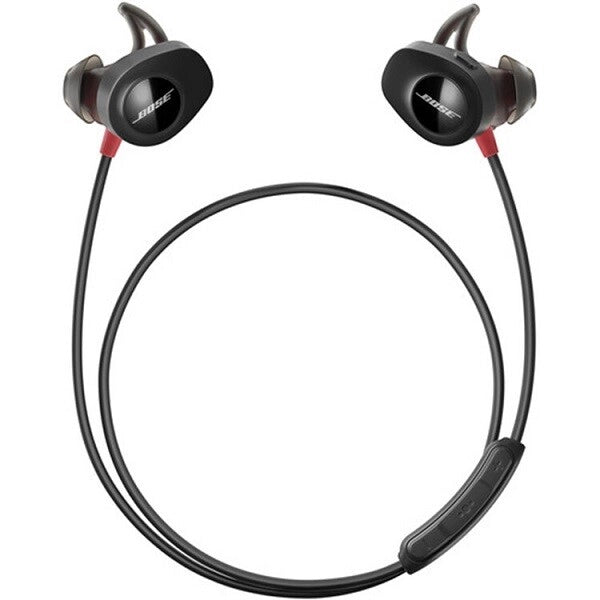 Used Bose SoundSport Pulse Wireless In-Ear Headphones - Red
