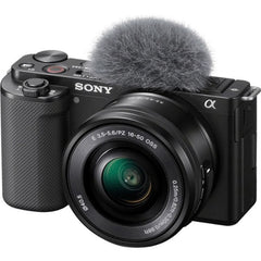 Sony Alpha Mirrorless Vlog Camera ZV-E10 Kit With (16-50mm) Lens
