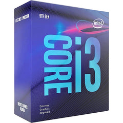 Intel Processor Core I3-9100F (9th Gen) Desktop Processor 4 Core Up to 4.2 GHz Without Processor Graphics