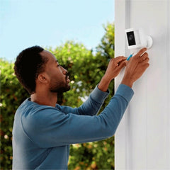 Ring Spotlight Cam Plus Plug-In1080p Outdoor Security Camera