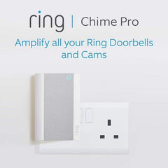 Ring Chime Pro (2nd Gen) Wi-Fi Extender For Ring Devices White Price in Dubai