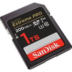 SanDisk 1TB Extreme Pro C10 200mb/S SDXC Memory Card