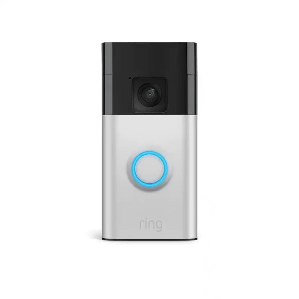 Ring Battery Video Doorbell – Satin Nickel