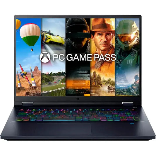 Acer Predator Helios 18 Gaming Laptop (14th Gen) Intel Core i9 GeForce RTX 4090 - 32GB DDR5 1TB SSD – Abyssal Black