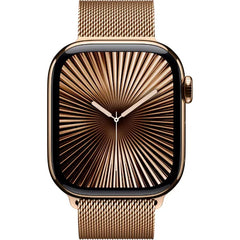 Apple Series 10 42MM (GPS + Cellular) Smart Watch Titanium Case with Milanese Loop