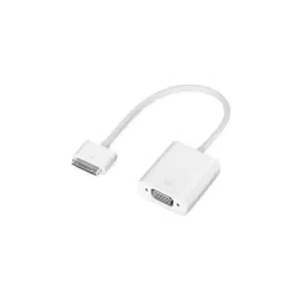 Apple 30-pin Dock Connector to VGA Adapter White