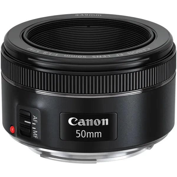 Canon EF 50mm f/1.8 STM Camera Lens – Black