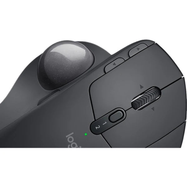 Logitech Mx Ergo Advance Optical Wireless Trackball Mouse – Black