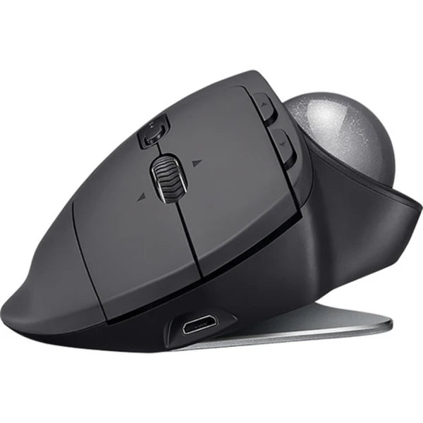 Logitech Mx Ergo Advance Optical Wireless Trackball Mouse – Black