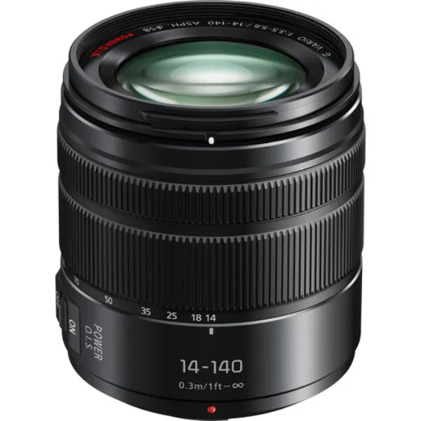 Panasonic Lumix G Vario 14-140mm F/3.5-5.6 II ASPH Power O.I.S Camera Lens