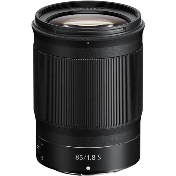 عدسة كاميرا Nikon Z 85mm f/1.8 S لـ Nikkor - أسود 