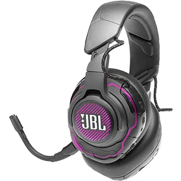 JBL Quantum One Active Noise Cancelling Wired On-Ear Gaming Headset – Black