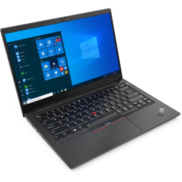 لاب توب لينوفو ThinkPad E14 Gen 2 مستعمل، معالج Intel Core i5-1135G7 من الجيل الحادي عشر، ذاكرة وصول عشوائي DDR4 سعة 8 جيجابايت، قرص SSD سعة 256 جيجابايت - أسود 