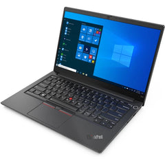 لاب توب لينوفو ThinkPad E14 Gen 2 مستعمل، معالج Intel Core i5-1135G7 من الجيل الحادي عشر، ذاكرة وصول عشوائي DDR4 سعة 8 جيجابايت، قرص SSD سعة 256 جيجابايت - أسود 