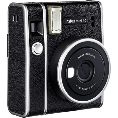 Used Fujifilm Instax Mini 40 Instant Film Camera – Black