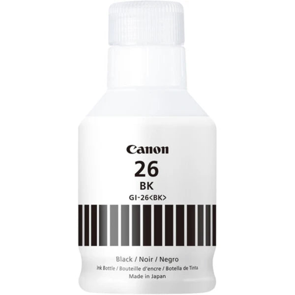 Canon Gi-26 Pigment Printers Ink Bottle – Black