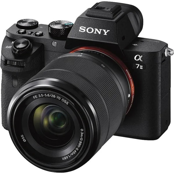 Sony A7 II Mirrorless with Fe 28-70mm Camera Lens  – Black