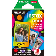 Fujifilm Instax Mini Rainbow Instant Film – 10 Sheets for Instax Mini Cameras