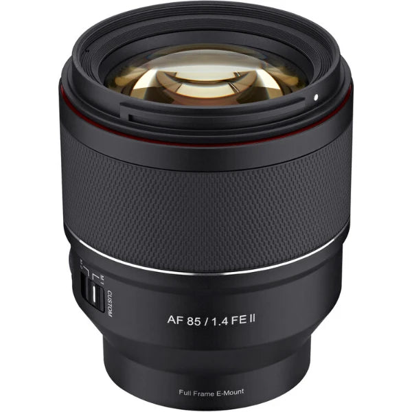 Samyang AF 85mm f/1.4 FE II Lens for Sony E Mount – Black