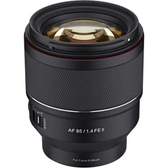 Samyang AF 85mm f/1.4 FE II Lens for Sony E Mount – Black