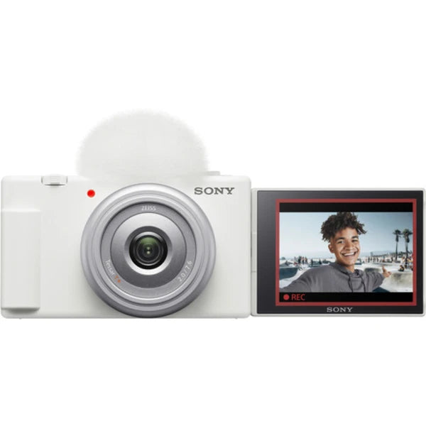 Sony - ZV-1F Vlog Camera for Content Creators and Vloggers