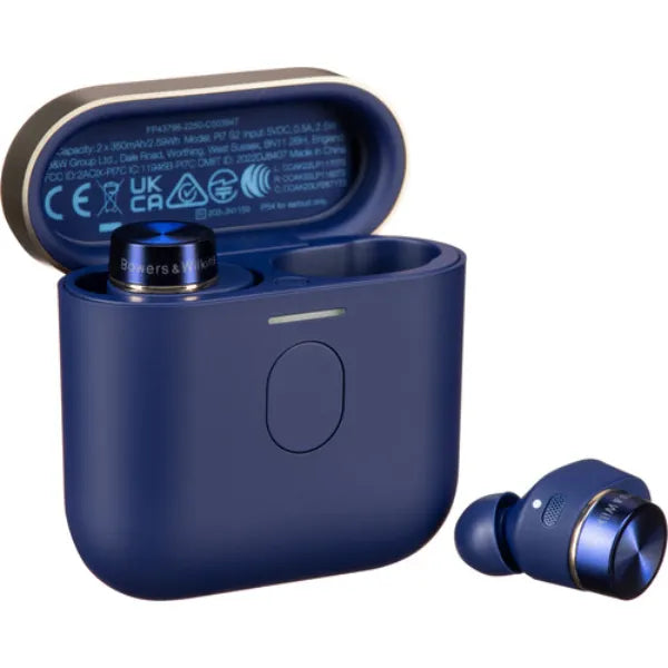 Bowers & Wilkins Pi7 S2 True Wireless Noise Cancelling In-Ear Earbuds - Midnight Blue