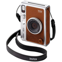 Fujifilm Instax Mini EVO Hybrid Instant Camera – Brown