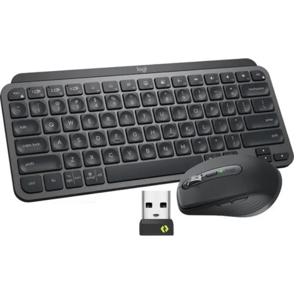 Used Logitech MX Keys Mini Combo for Business Wireless Mouse and Keyboard - Graphite