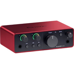 Focusrite Scarlett Solo 4th Gen USB-C Audio Interface for Musicians & Podcasters