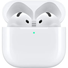 Apple AirPods (4th Gen) with Active Noise-Canceling Earbuds with USB-C Charging Case – White