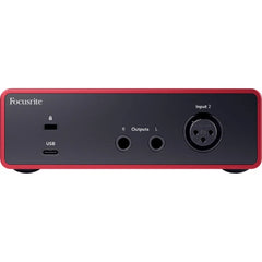 Focusrite Scarlett Solo 4th Gen USB-C Audio Interface for Musicians & Podcasters