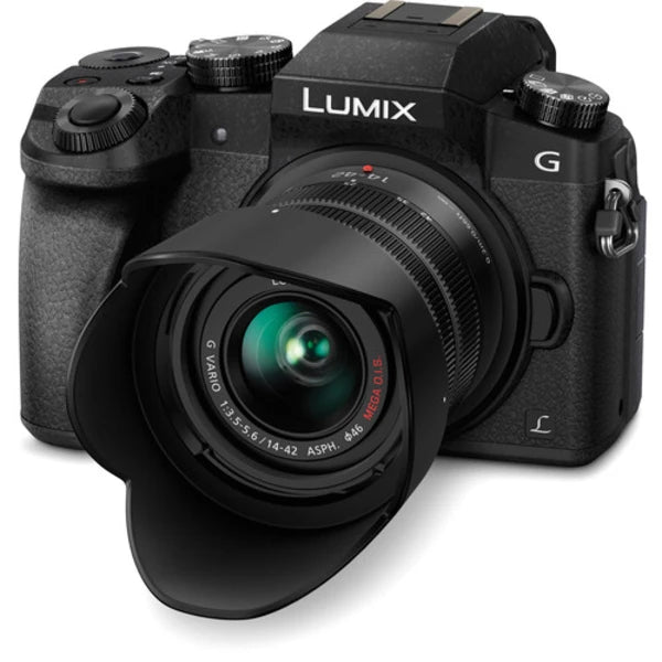 Panasonic Lumix G7 Mirrorless Camera with 14-42mm Lens – Black