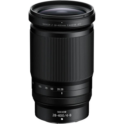 Used Nikon Nikkor Z 28-400mm f/4-8 VR Camera Lens – Black