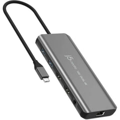Used j5CREATE USB-C Dual 4k HDMI 10GBPS Mini Dock 100W