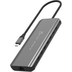 Used j5CREATE USB-C Dual 4k HDMI 10GBPS Mini Dock 100W