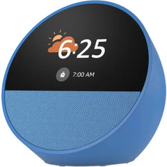 Used Amazon Echo Spot Smart Alarm Clock Speaker with Vibrant Sound