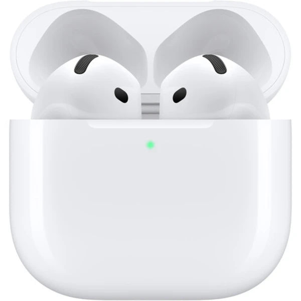 سماعات أذن لاسلكية بتقنية البلوتوث من Apple AirPods (الجيل الرابع) مع علبة شحن USB-C - بيضاء 