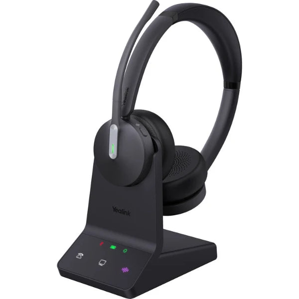 Yealink WH64 Dual UC DECT Wireless Headset with Charging Base
