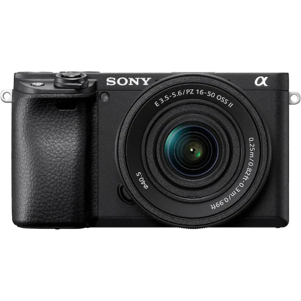 Sony Alpha A6400 Mirrorless Camera with 16–50mm Lens