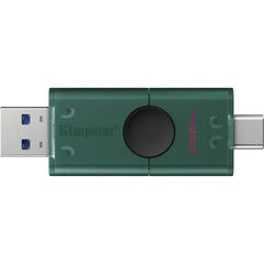 Kingston DataTraveler Duo OTG USB Flash Drive 256GB with USB-C & USB-A
